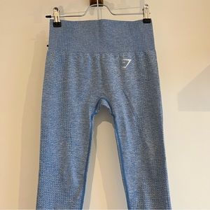 Gymshark vital seamless light pastel blue leggings